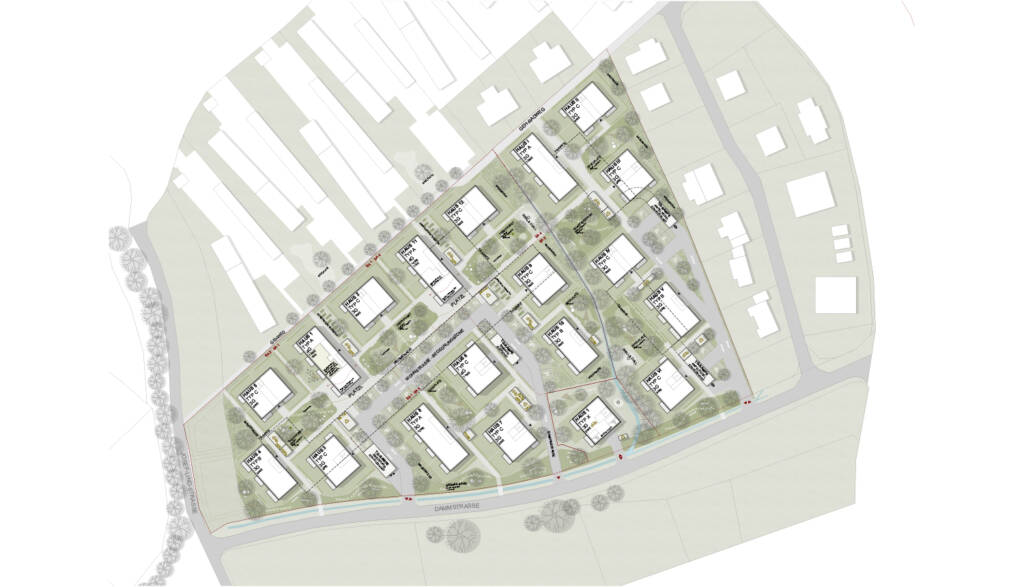 Lageplan - Wettbewerb Hartberg